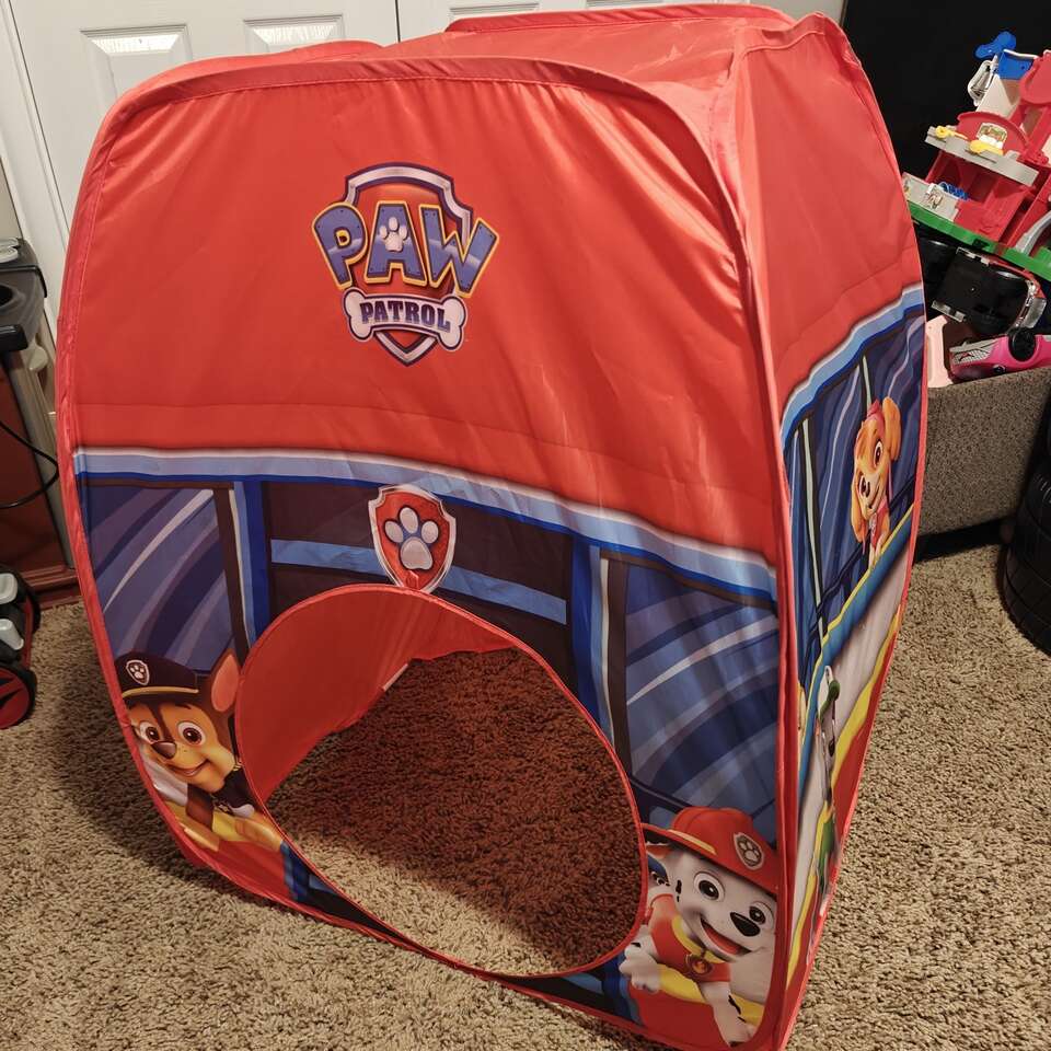 Paw patrol pop up tent