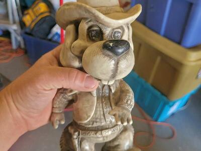 Vintage 1970s coin bank