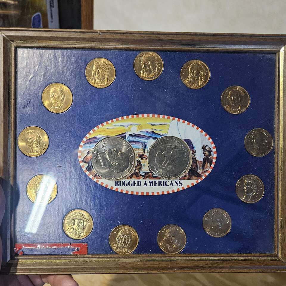 Rugged americans coin set