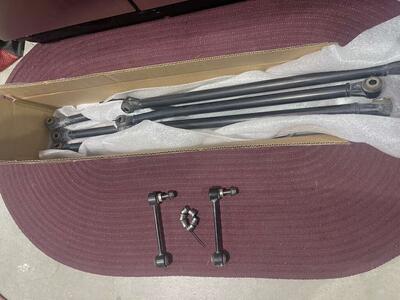 Radius Rods kit Pre-Owned