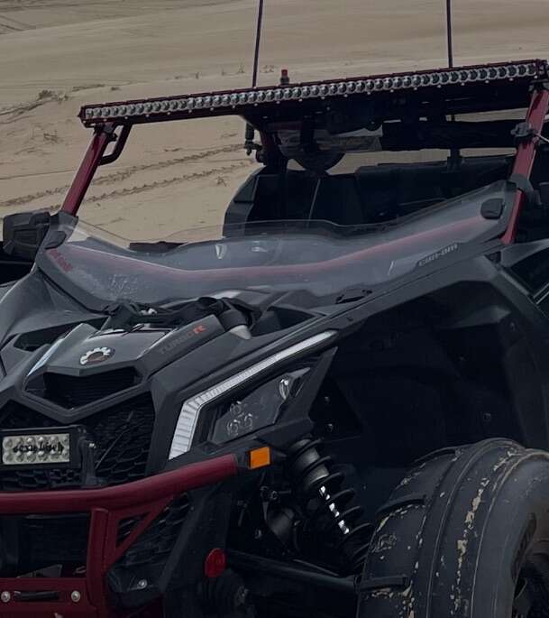 CanAm OEM Maverick Half windshield