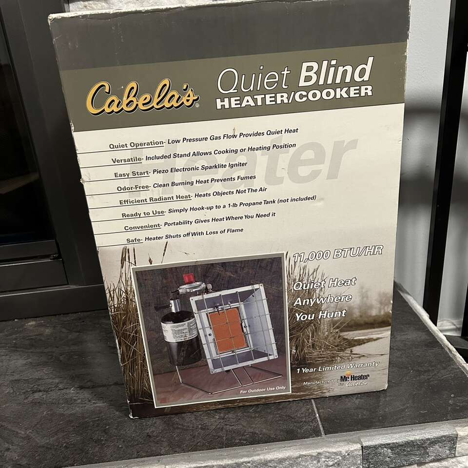 New In The Box Quiet Blind … Hunting and Fishing