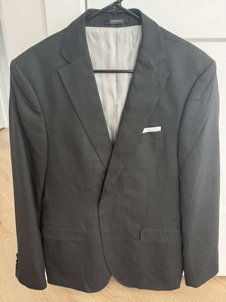 Zara Men Dark Gray Blazer