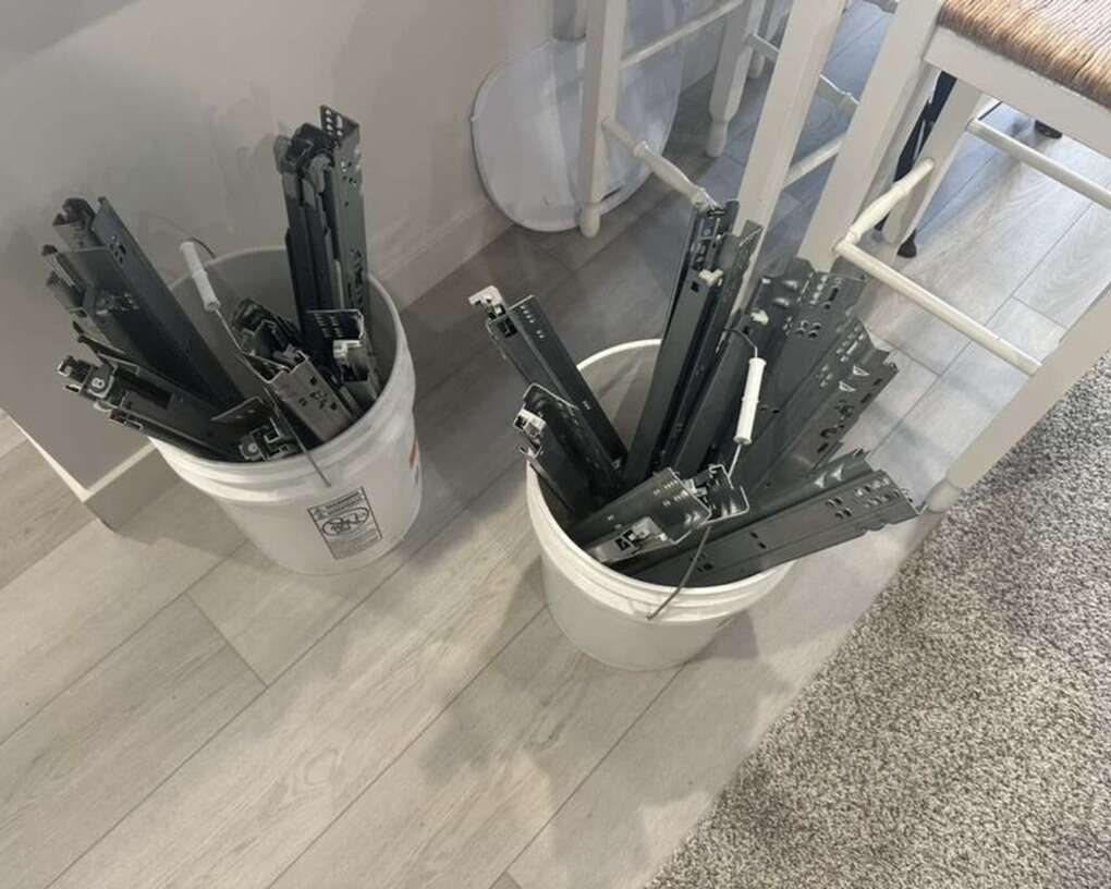 Undermount 21 Inch Drawer Glides