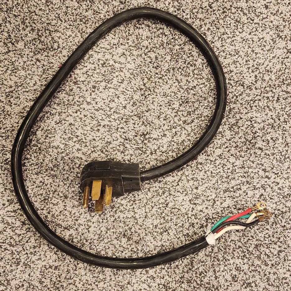4 prong plug dryer wire