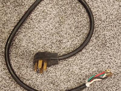 4 prong plug dryer wire