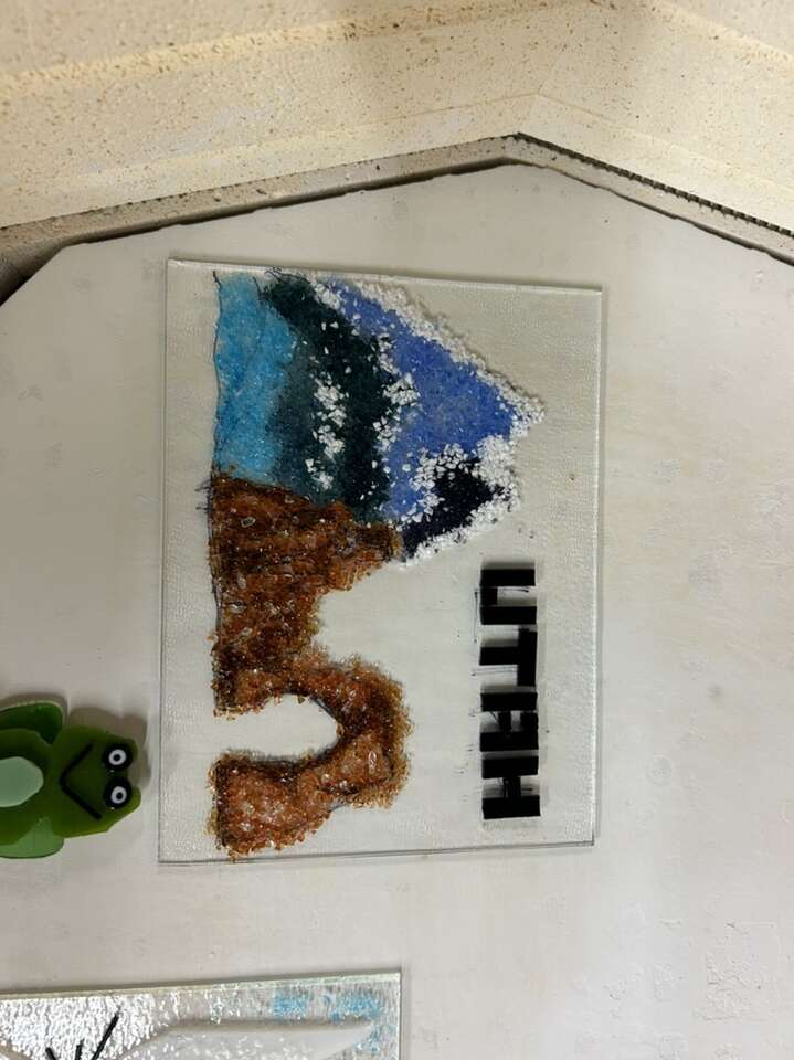 GLASS UTAH LANDSCAPE