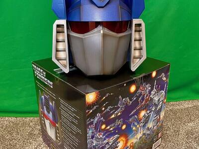 Transformers Cosplay Soundwave Helmet w/Electronic Lights/Sounds