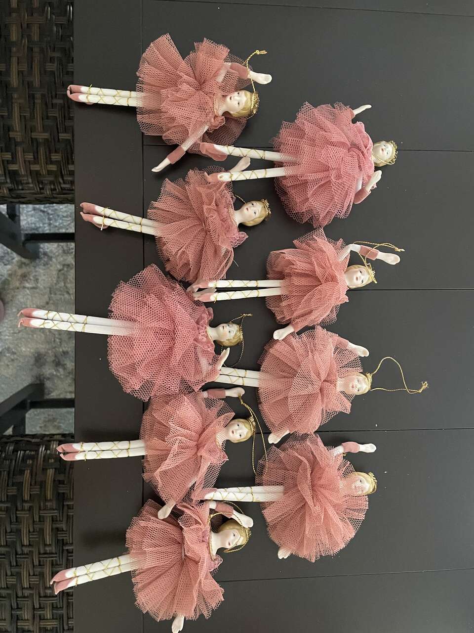 Ballerina Christmas Ornaments