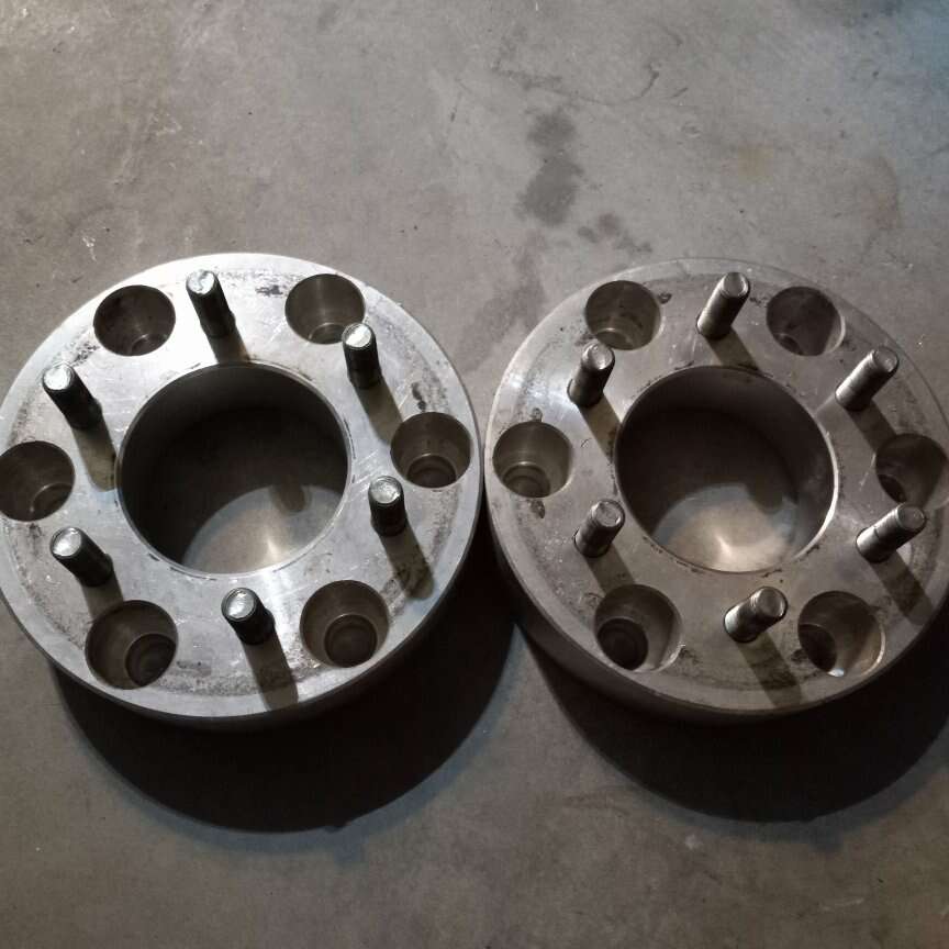 6x5.5" to 6x4.5" Wheel Adapters