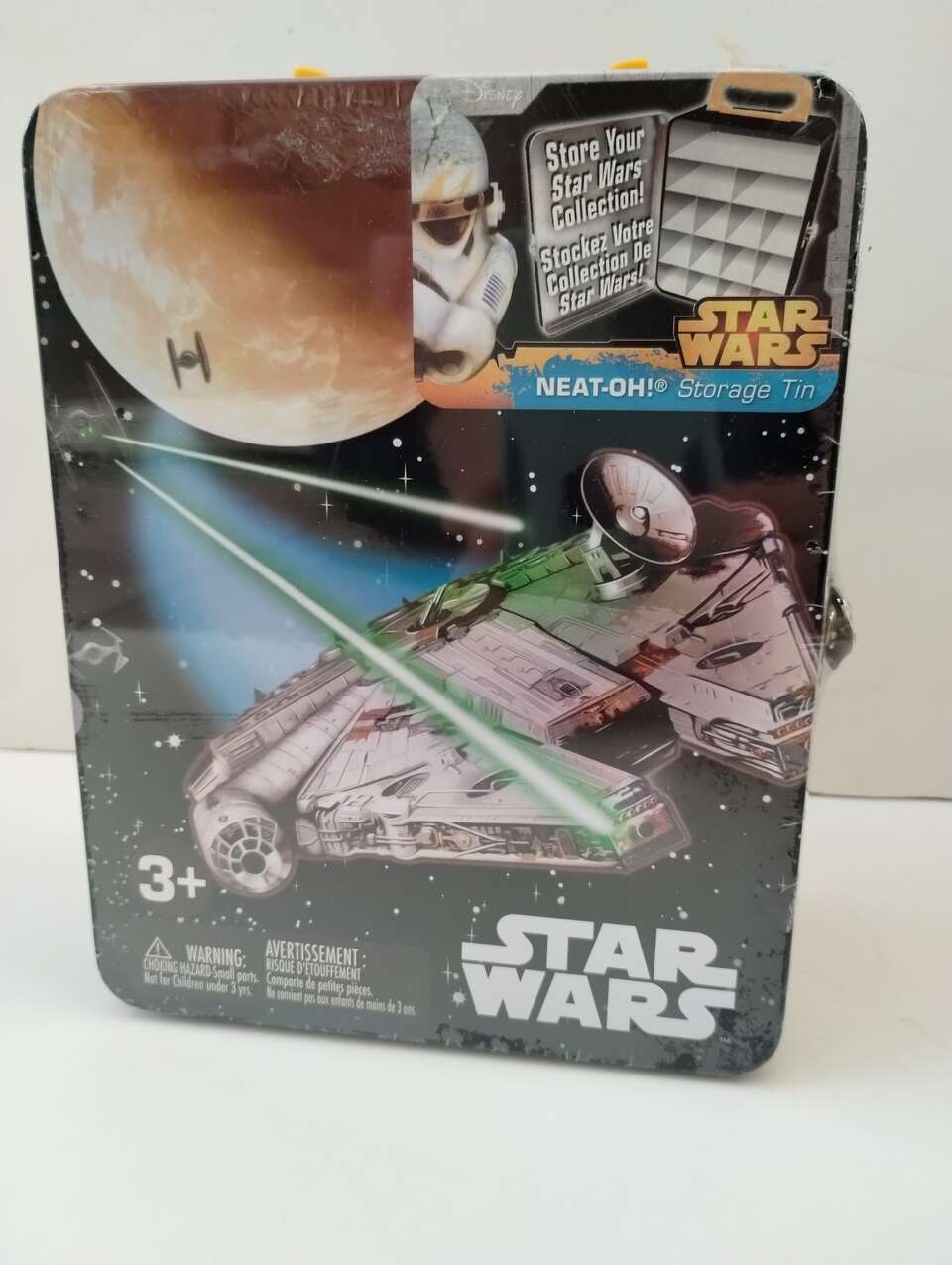 Star Wars "Neat-Oh!" storage tin for space vehicles and more