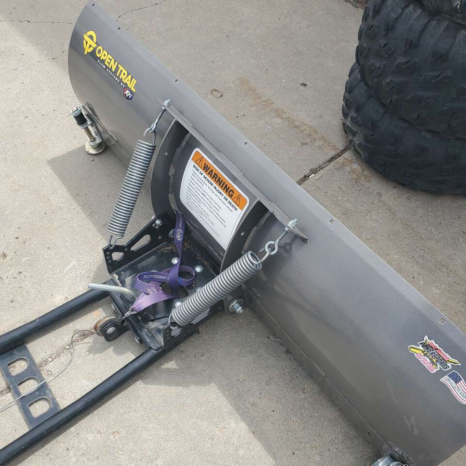 54in Open Trail ATV Plow system Can Am