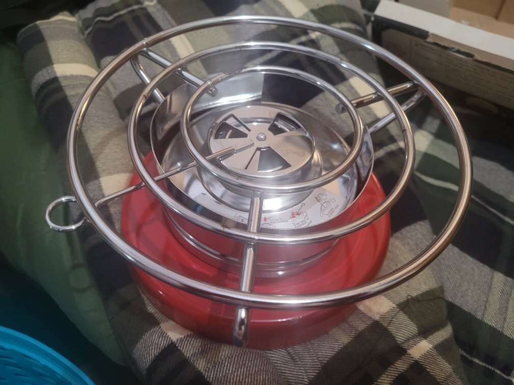 westwood alachol table burner stove.