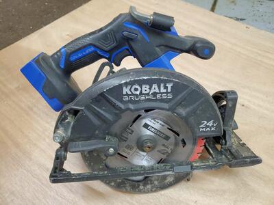 Kobalt XTR 24V brushless 7 1/4 inch circular saw