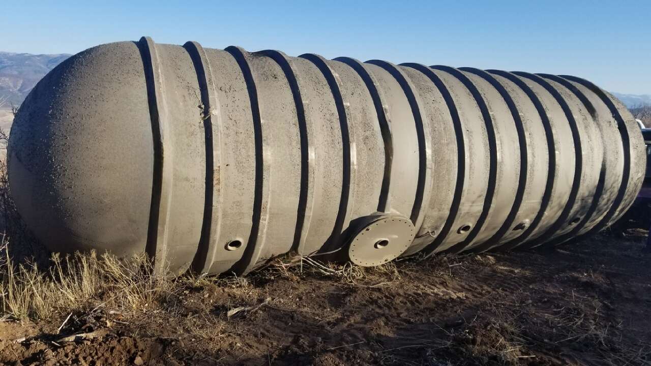 8k fiberglass water tanks