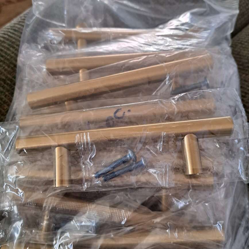 16 new 3" center cabinet handles