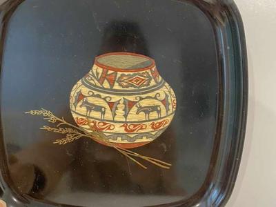 Courier Small Indian Basket Tray