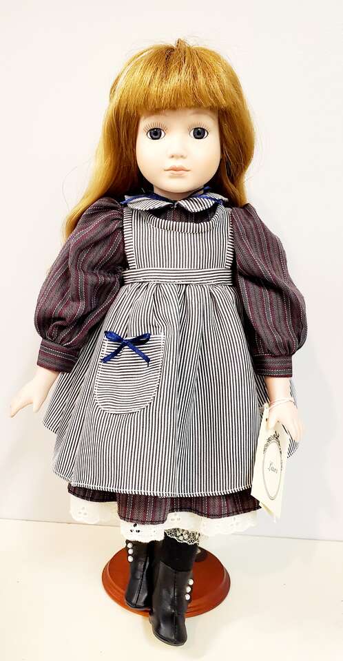 Tender Hearts "Laura" Porcelain Doll From Treasures LTD.