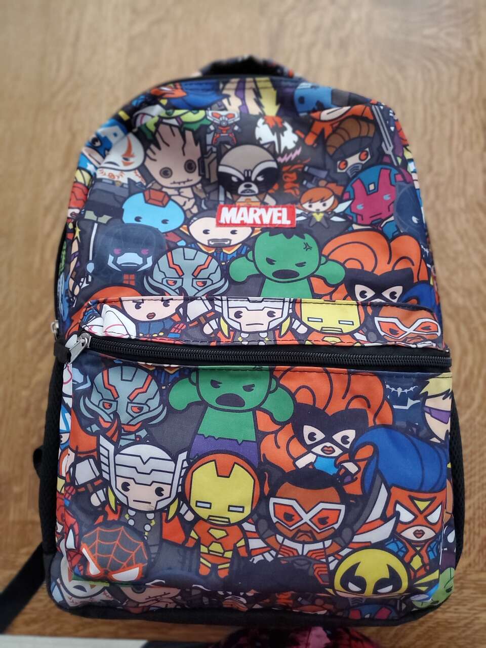 Marvel Backpack Kawaii Super Heros Avengers School Yankee Toy Box Exclusive Backpack.
