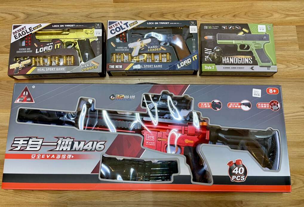 Dart Guns Soft bullet Dart Guns Gatling Gun Nerf