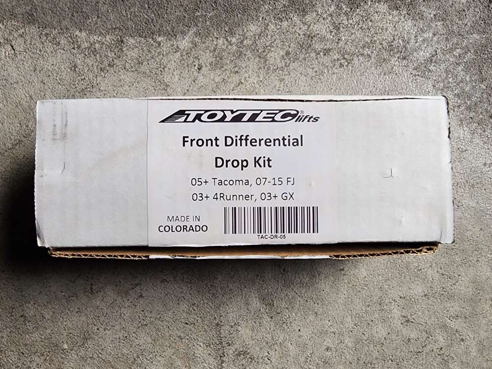 Toytec Diff Drop Kit
