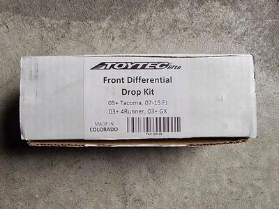 Toytec Diff Drop Kit