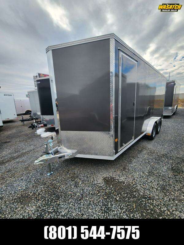 2025 ALCOM 7X18 Stealth 7K Snow Package Cargo / Enclosed Trailer
