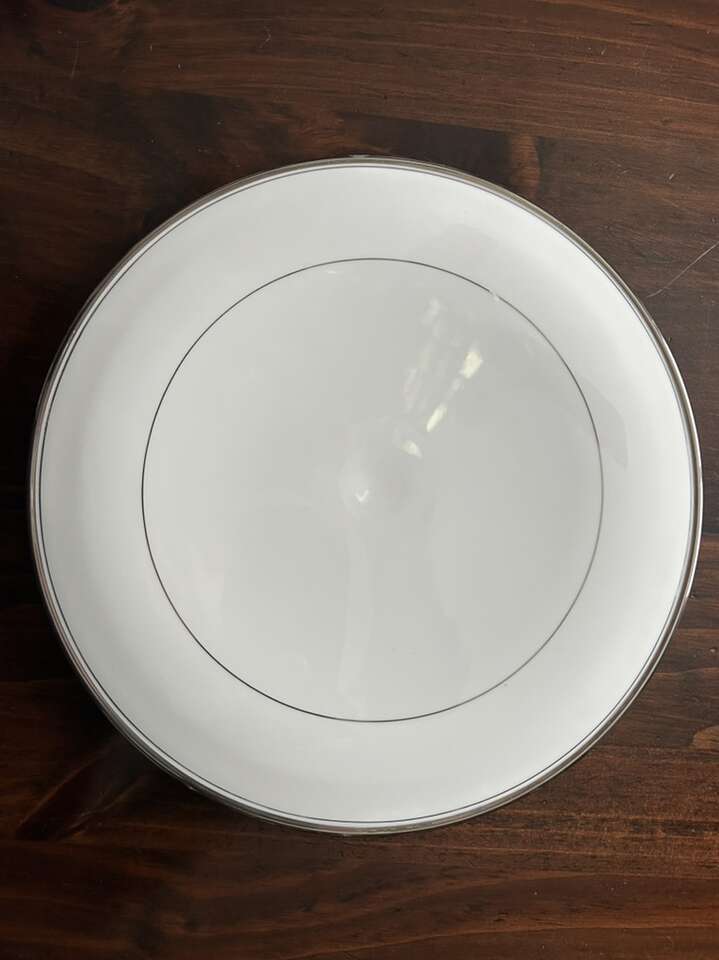 Royal Worcester 1958 Cake Plate Silver Viceroy