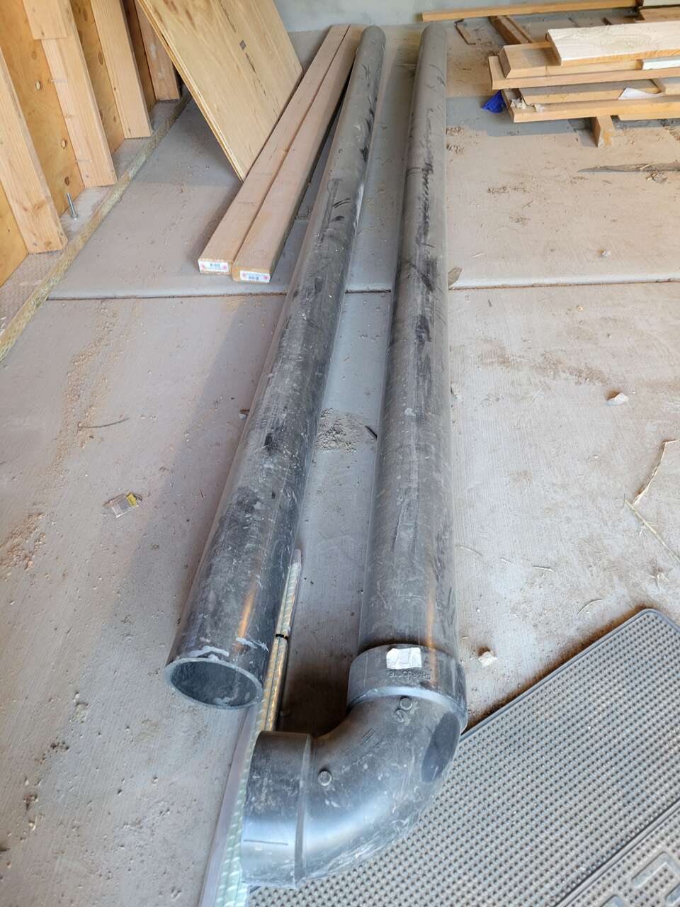 4" ABS pip & fittings