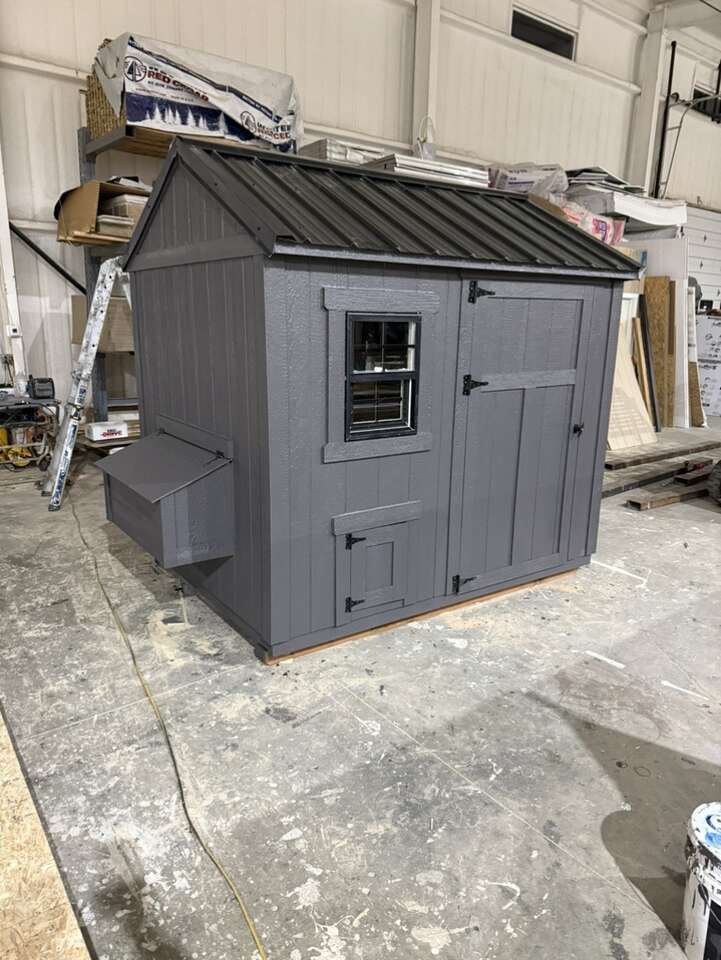 6x8 Walkin Chicken Coop