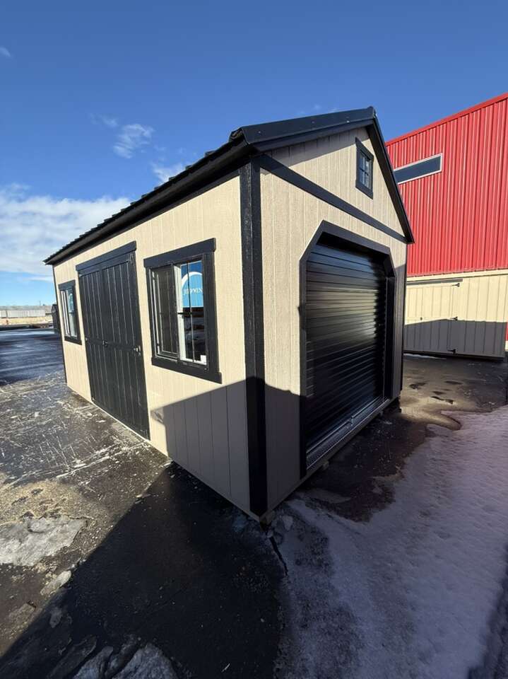 12x18 Ranch Top Shed Garage
