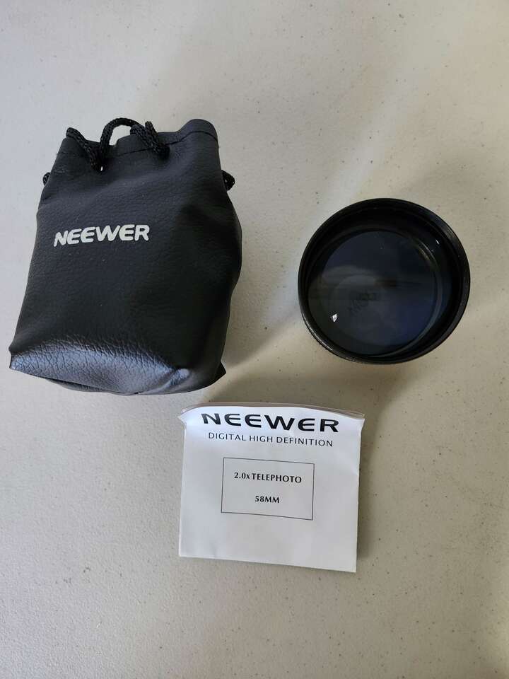 Neewer 58mm 2X Telephoto Lens