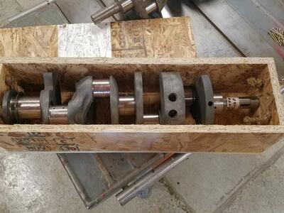 4" Merc Crank for your Flathead Ford