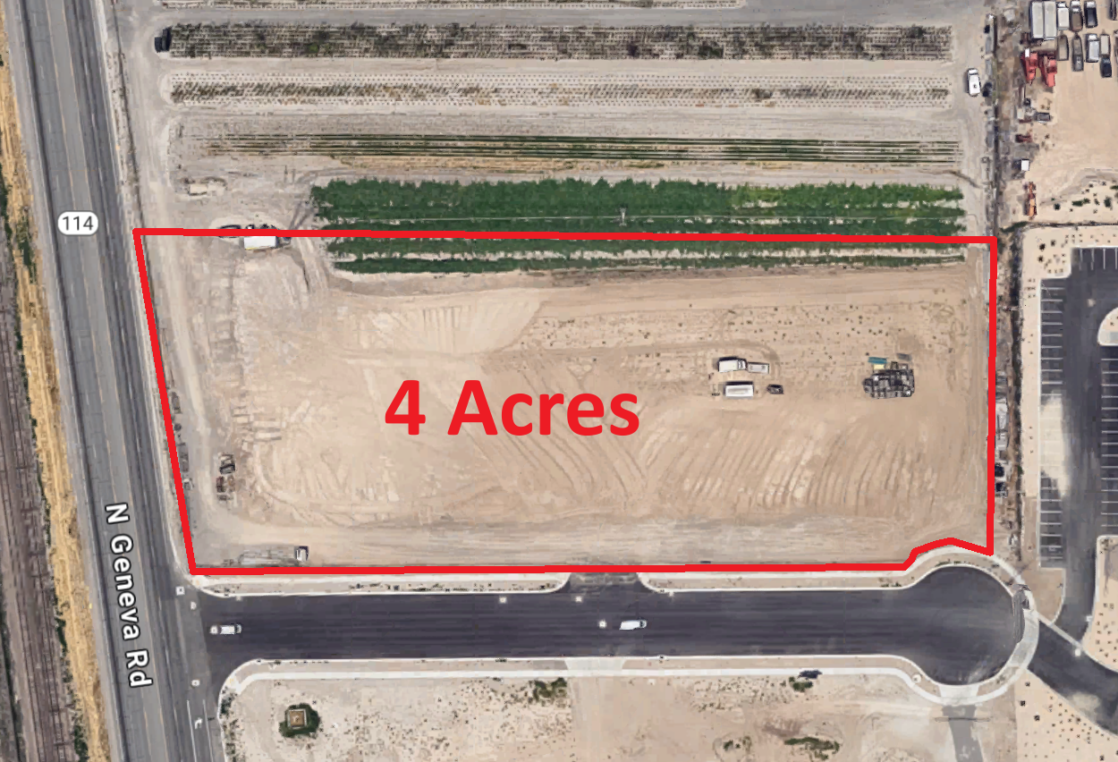 Up to 4.16 Acres for Lease