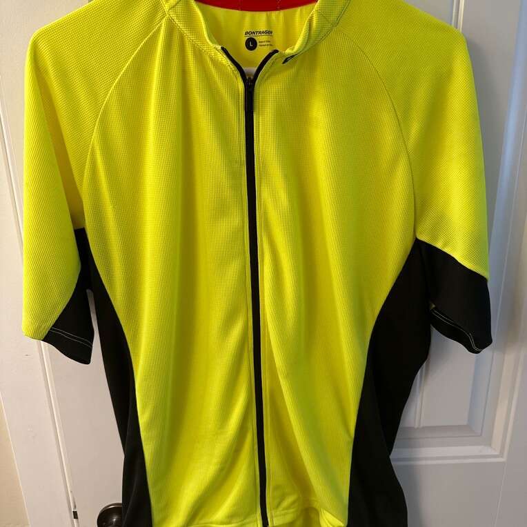 Used BONTRAGER Cycling Shirt SIZE Large