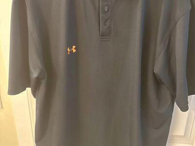 Used Under Armour Polo Shirt Size Medium