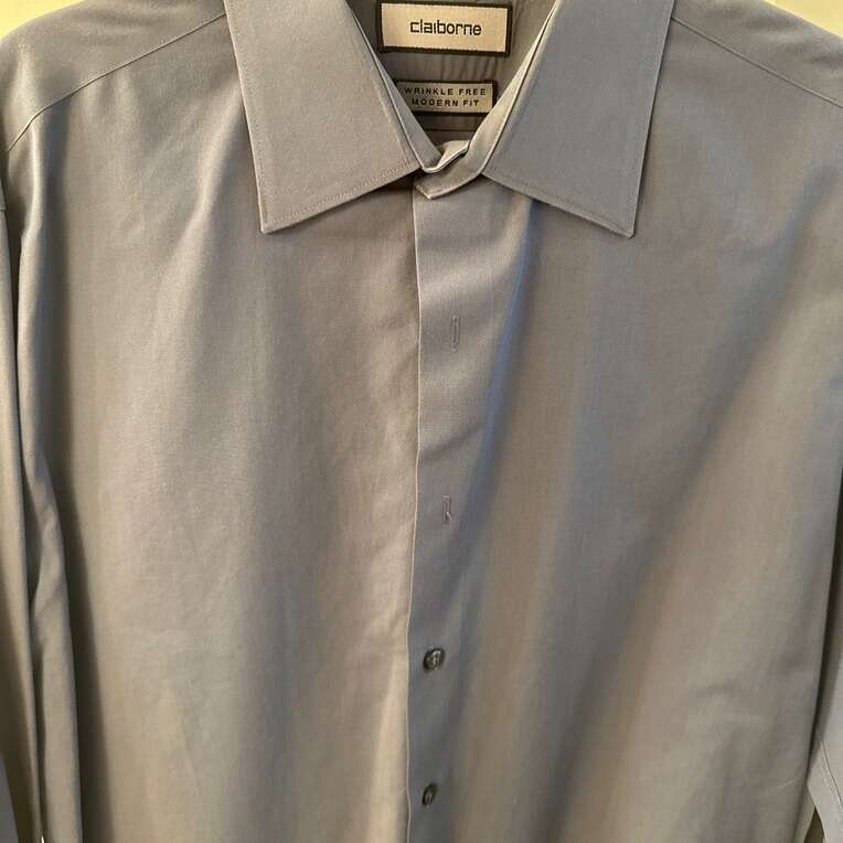 Claiborne Modern Fit Dress Shirt Size Large