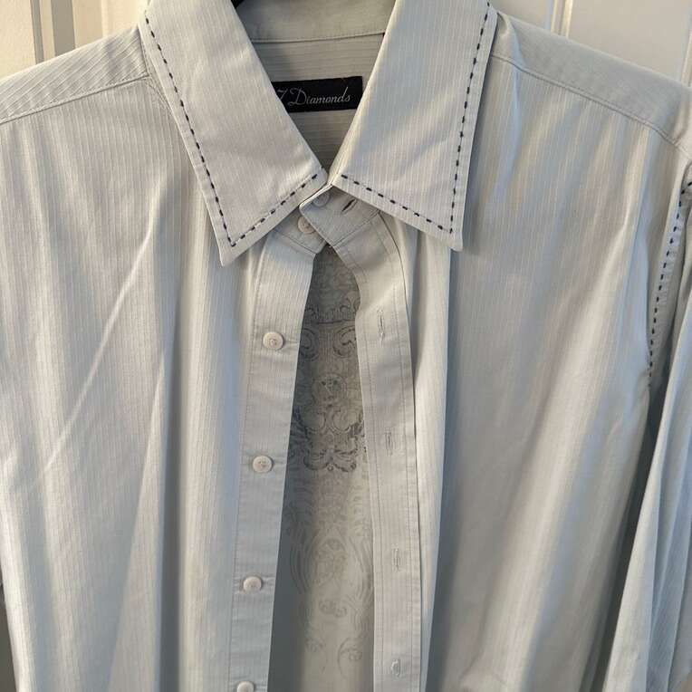 7 Diamonds Dress Shirt Size Medium