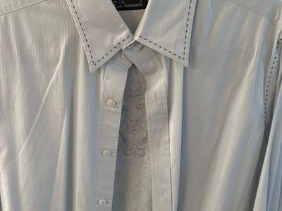 7 Diamonds Dress Shirt Size Medium