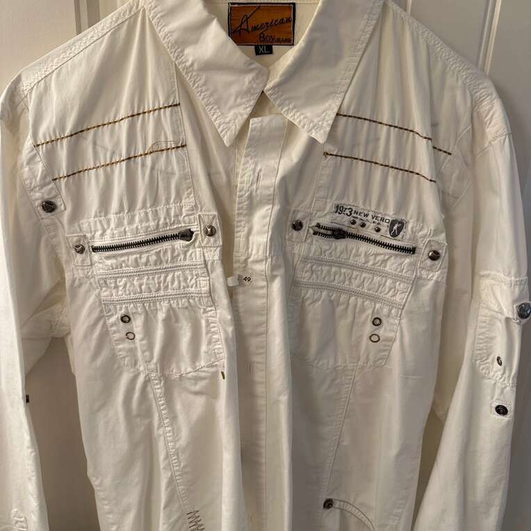 American Boy Jeans Dress Shirt Size Xl
