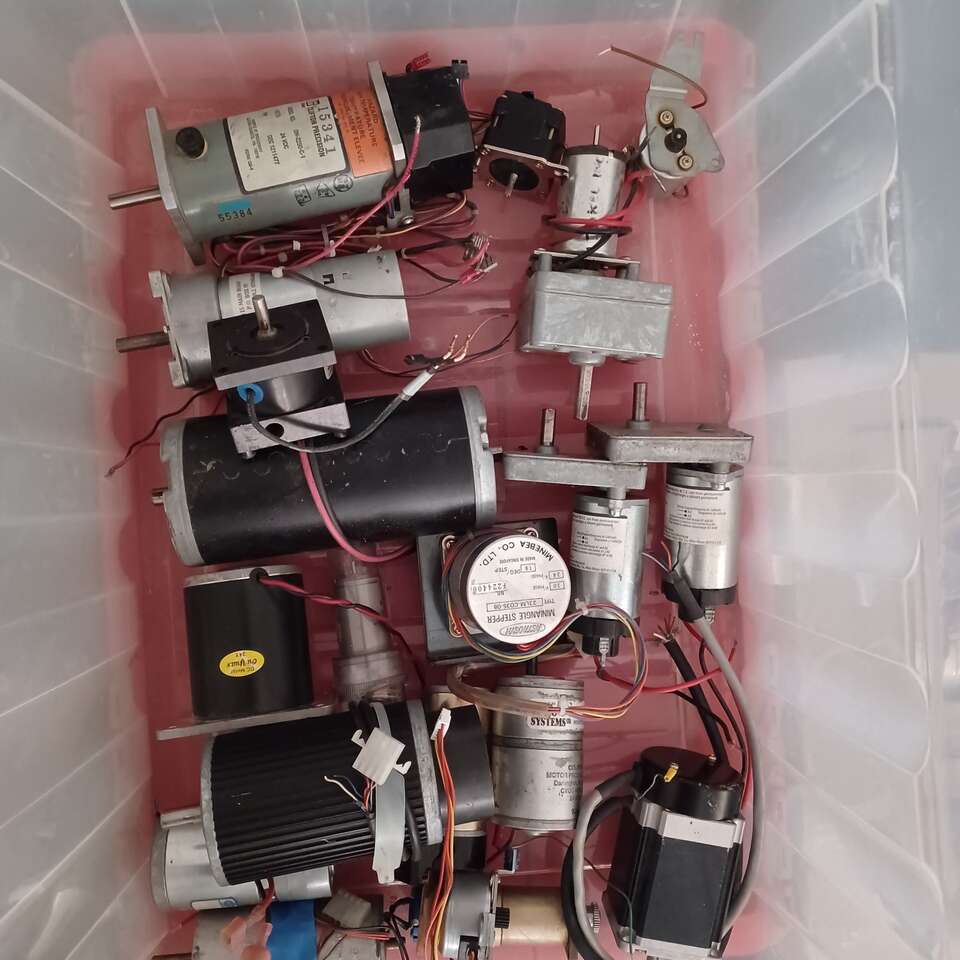 Assorted DC. Motors