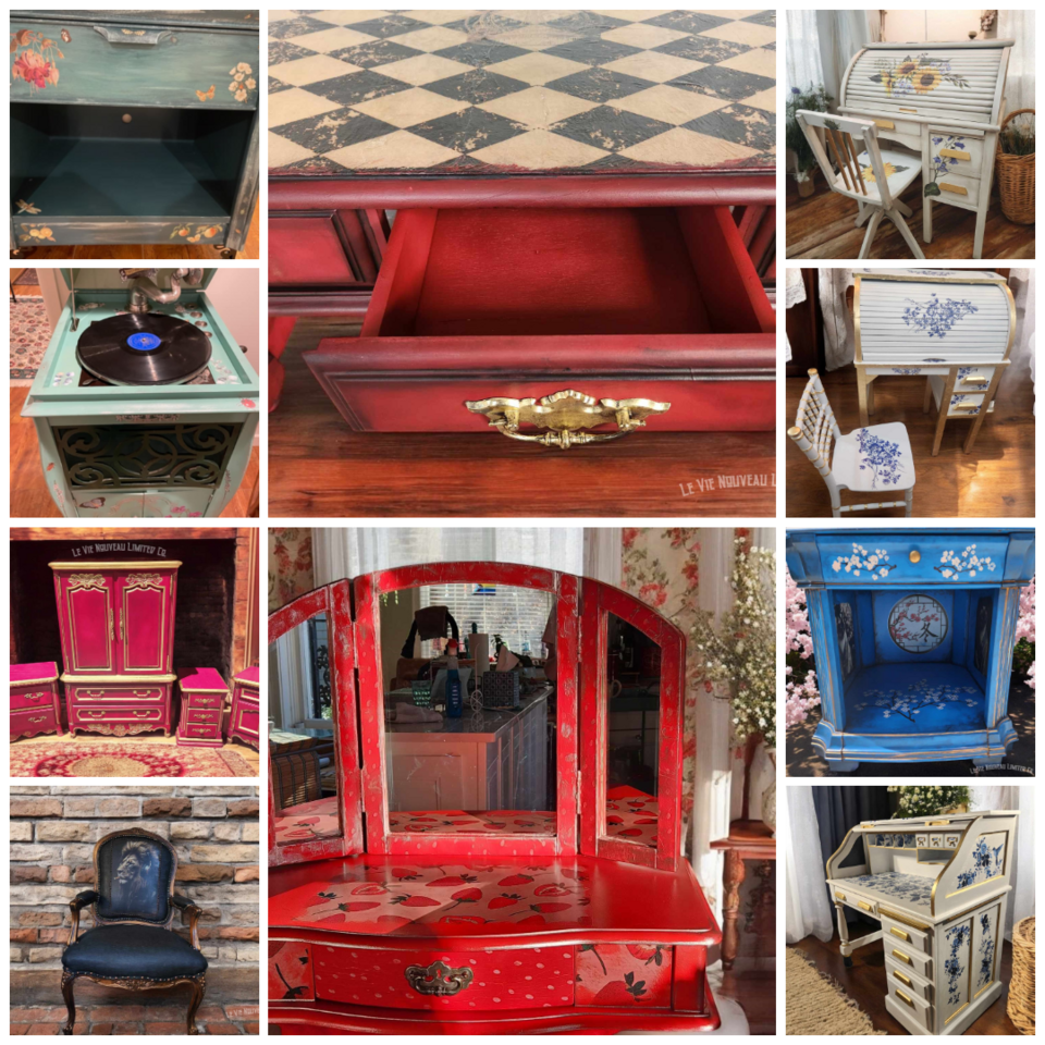 Commissions & Upcycled Furniture- Furniture Artist Team