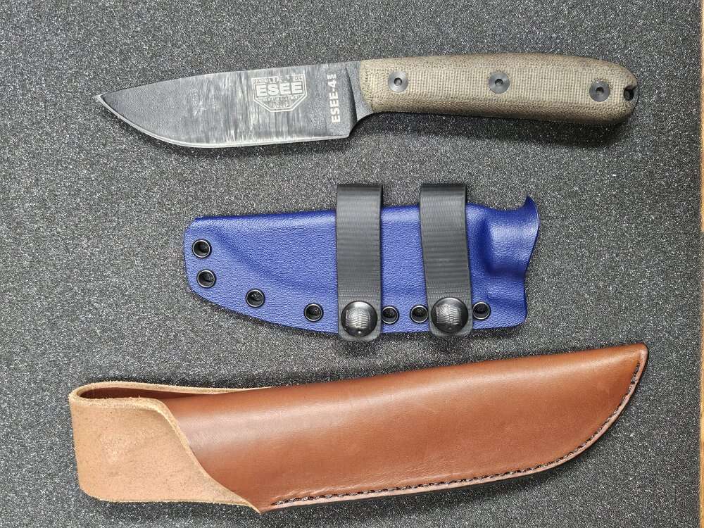 ESEE 4 HM with extra sheath