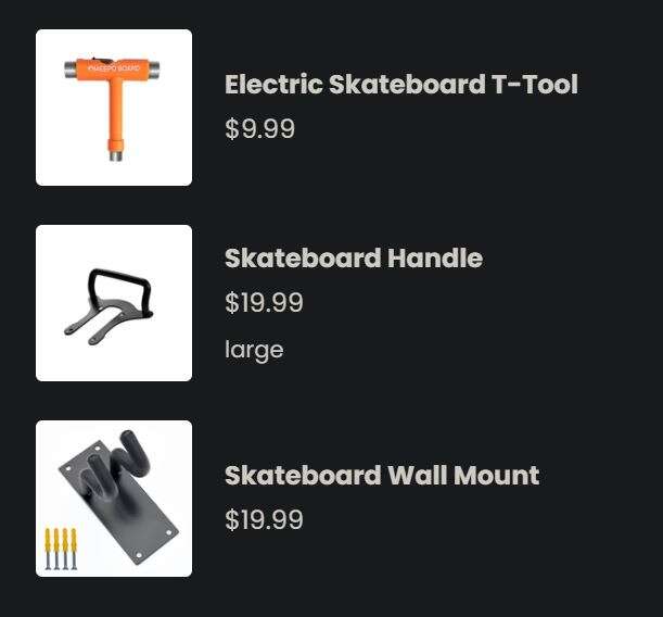 Meepo Skateboard Accessories