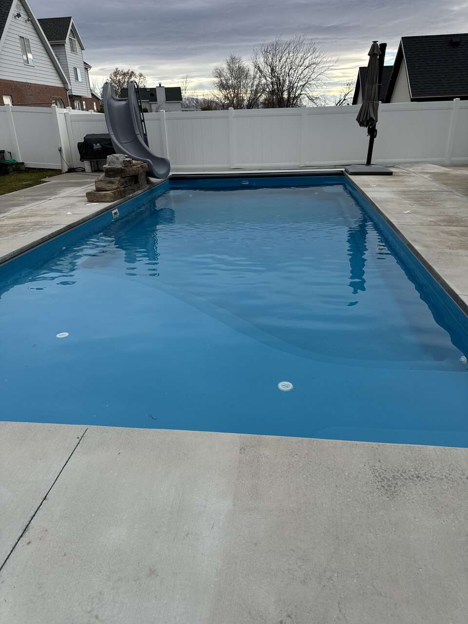 Utah Pool Guy Fiberglass Swimming pool new pools 16X40 starting at $110,000.00 Plus options