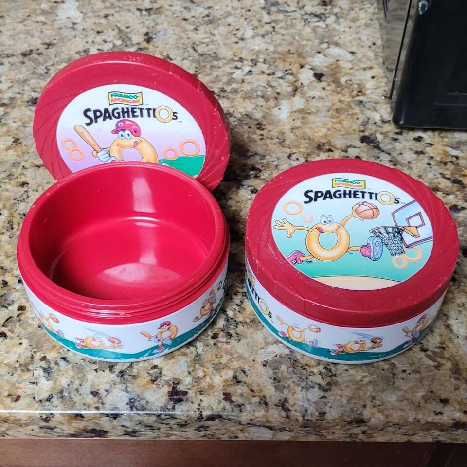 Spaghettios Lunch Containers