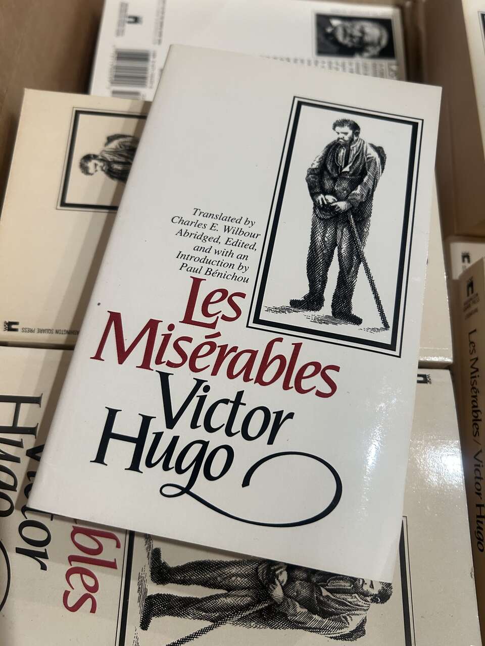 Box of Les Miserables Books
