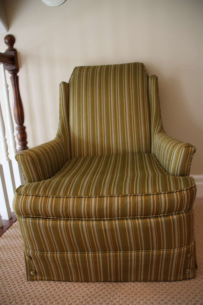 Vintage upholstered like new chair