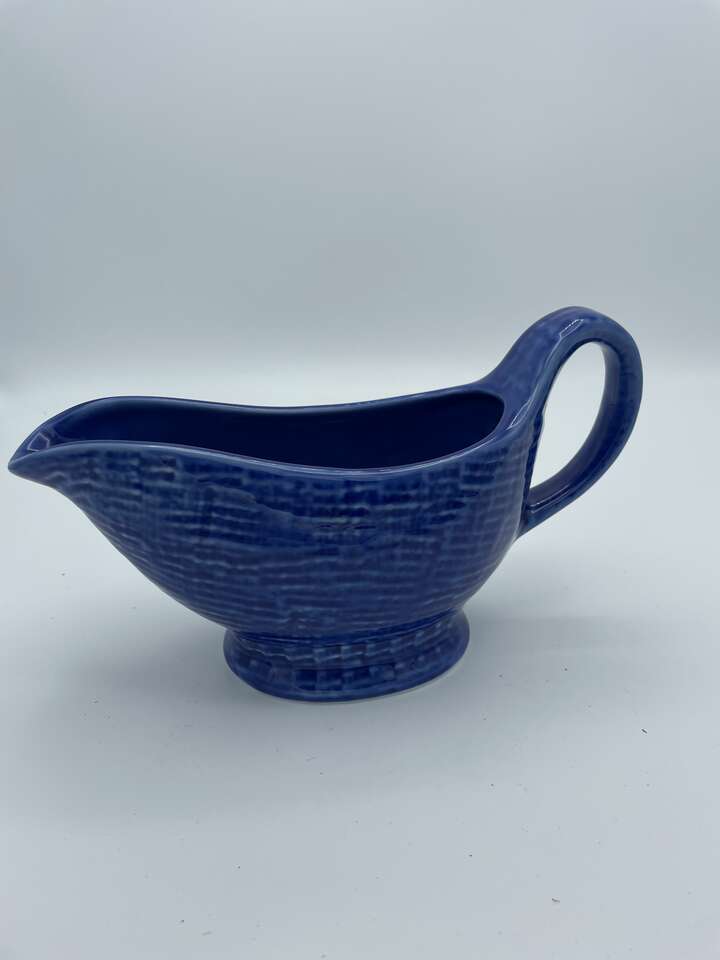 Blue Gravy Pitcher