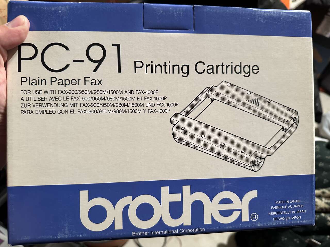 PC-91 Fax printing cartridge NEW